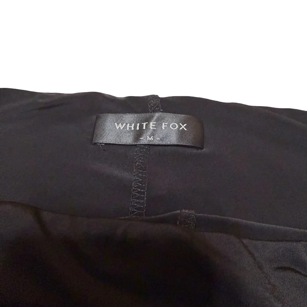 WHITE FOX Act Brand New Black Mini Skort Size Medium - Picture 5 of 8